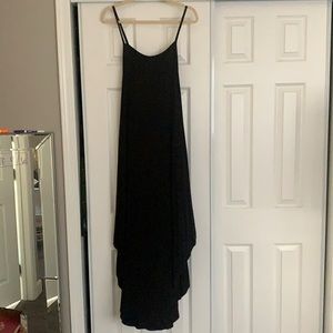Comfy black maxi dress
